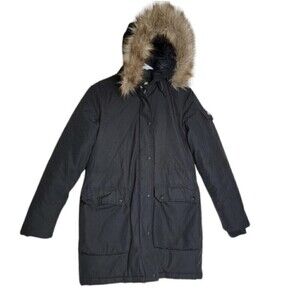 𝅺PENFIELD Women's Insulated Parka Black Coat Jacket Cold Weather Size XSMALL